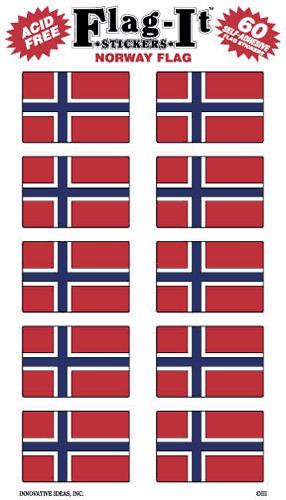 Norway Flag-It Stickers